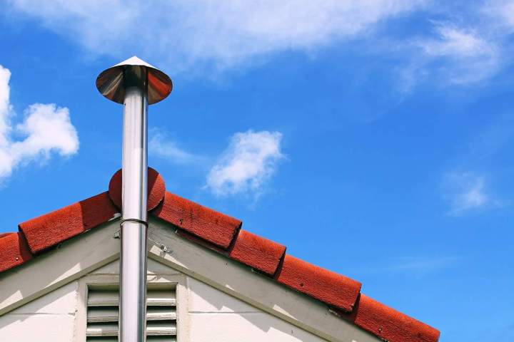 Conduit de fumée bien installé Le Bourg-d’Oisans